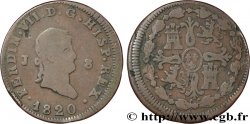 ESPAGNE 8 Maravedis Ferdinand VII 1820 Jubia