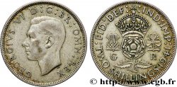 UNITED KINGDOM 1 Florin (2 Shillings) Georges VI 1941 