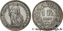 SUISSE 1 Franc Helvetia 1957 Berne - B