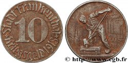 GERMANY - Notgeld 10 Pfennig Frankenthal 1918 