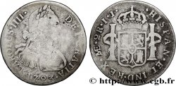 PÉROU 2 Reales Charles IIII d’Espagne IJ 1793 Lima