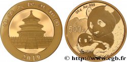 OR, PALLADIUM ET PLATINE INVESTISSEMENT 500 Yuan Proof Panda 2019 