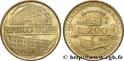 ITALIE 200 Lire centenaire Académie de la Guardia di Finanza 1996 Rome - R SUP 