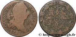 ESPAGNE 8 Maravedis Charles III 1788 Ségovie
