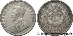 BRITISH INDIA 1 Rupee (Roupie) Georges V 1916 Calcutta