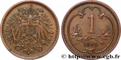 AUSTRIA 1 Heller 1895 Vienne