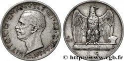 ITALIE 5 Lire Victor Emmanuel III 1927 Rome