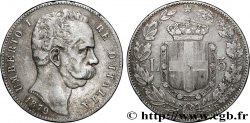 ITALIE - ROYAUME D&nbsp;ITALIE - HUMBERT Ier 5 Lire  1879 Rome