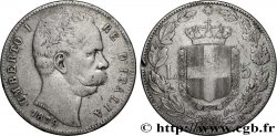 ITALIE - ROYAUME D&nbsp;ITALIE - HUMBERT Ier 5 Lire  1879 Rome