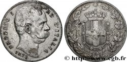 ITALIE - ROYAUME D&nbsp;ITALIE - HUMBERT Ier 5 Lire  1879 Rome
