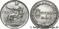 ITALIE 1 Lira (Buono da L.1) Italie assise 1923 Rome - R