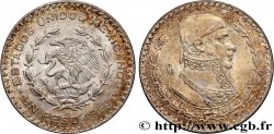 MÉXICO 1 Peso Jose Morelos y Pavon 1961 Mexico EBC 