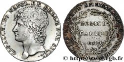 ITALIE - ROYAUME DE NAPLES - JOACHIM MURAT Piastre de 12 Carlini, 1er type 1810 Naples TTB+/TTB 
