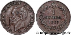 ITALIEN 1 Centesimo Victor Emmanuel II 1867 Milan fVZ 