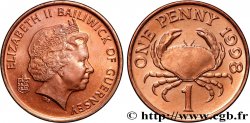 GUERNSEY 1 Penny Elisabeth II 1998 