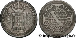 BRÉSIL - MARIE Ire et PIERRE III 80 Reis  1781 Lisbonne