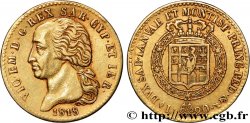 ITALIE - ROYAUME DE SARDAIGNE - VICTOR-EMMANUEL Ier 20 Lire 1818 Turin TTB 