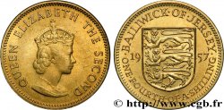 JERSEY 1/4 Shilling Élisabeth II 1957 