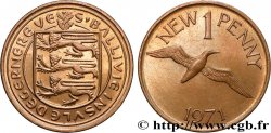 GUERNSEY 1 New Penny 1971 