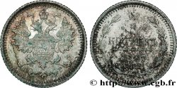 RUSSIE 5 Kopecks aigle bicéphale 1887 Saint-Petersbourg