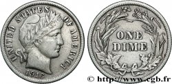 UNITED STATES OF AMERICA 1 Dime Barber 1916 Philadelphie