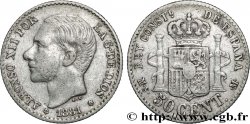 ESPAGNE 50 Centimos Alphonse XII (1881) 1881 Madrid