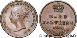 UNITED KINGDOM 1/2 Farthing Victoria “tête jeune” 1844 