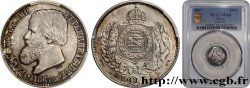 BRAZIL - EMPIRE OF BRAZIL - PETER II 200 Reis  1867 