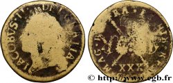 IRLANDE 1/2 Crown (30 pence) Jacques II frappée pour le mois de May 1689  B+ 