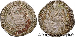 ITALY - DUCHY OF MILAN - GIAN GALEAZZO VISCONTI Grosso n.d. Milan XF 