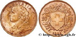 OR, PALLADIUM ET PLATINE INVESTISSEMENT 20 Francs &nbsp;Vreneli&nbsp; 1935 Berne