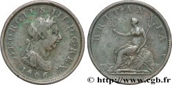 UNITED KINGDOM 1 Penny Georges III tête laurée 1806 Soho