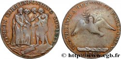BRITISH TOKENS OR JETTONS 1/2 Penny (Middlesex) London Corresponding Society 1795 