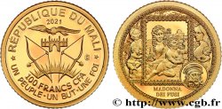 MALI 100 Francs Proof La Madone aux fuseaux 2021 