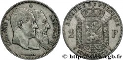 BELGIUM - KINGDOM OF BELGIUM - LEOPOLD II 2 Francs 50e anniversaire de l’indépendance 1880 