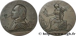 ROYAUME-UNI (TOKENS) 1/2 Penny Warwickshire (comté) William Shakespeare, satirique 1791 