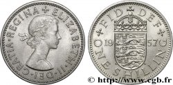 ROYAUME-UNI 1 Shilling Elisabeth II 1957 