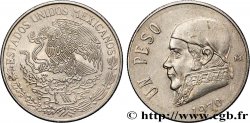MEXIQUE 1 Peso Jose Morelos y Pavon / aigle 1970 Mexico SUP 