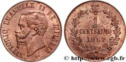 ITALY 1 Centesimo Victor Emmanuel II 1867 Milan