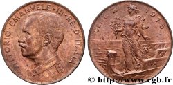 ITALY 2 Centesimi Victor Emmanuel III 1915 Rome - R