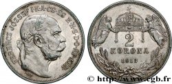 HUNGARY 2 Korona François-Joseph Ier 1913 