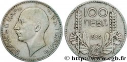 BULGARIE 100 Leva Boris III 1934 