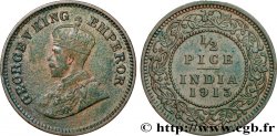 INDES BRITANNIQUES 1/2 Pice Georges V 1913 