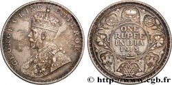 BRITISCH-INDIEN 1 Roupie Georges V 1915 Bombay (Mumbai)