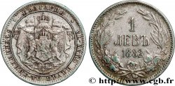 BULGARIA 1 Lev armes 1882 