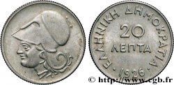 GRÈCE 20 Lepta Athéna 1926 