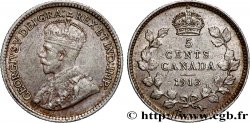 CANADá
 5 Cents Georges V 1913 