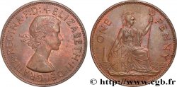 ROYAUME-UNI 1 Penny Elisabeth II 1967 