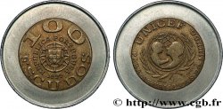 PORTUGAL 100 Escudos UNICEF 1999  SUP 