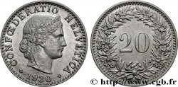SUISSE 20 Centimes Tête de Libertas 1930 Berne - B